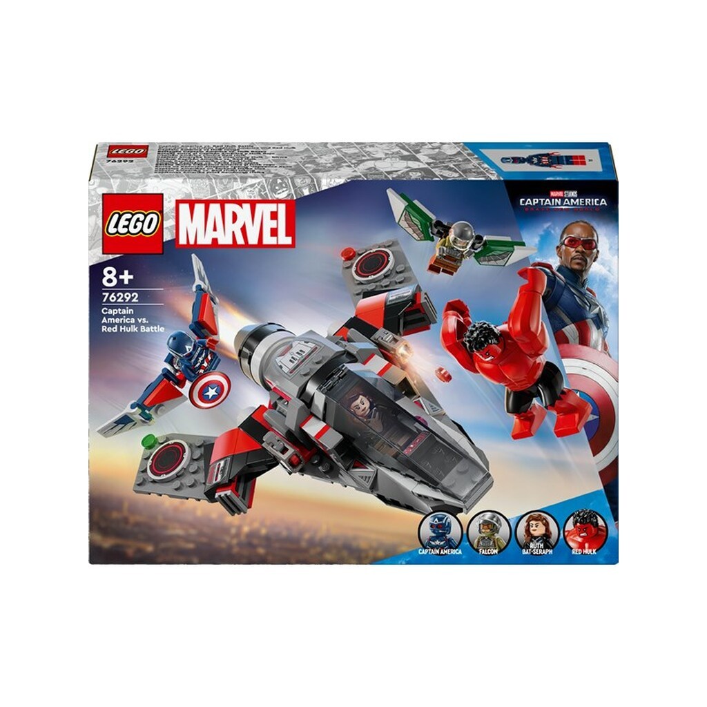 LEGO Super Heroes Marvel 76292 Captain America vs. Red Hulk Battle