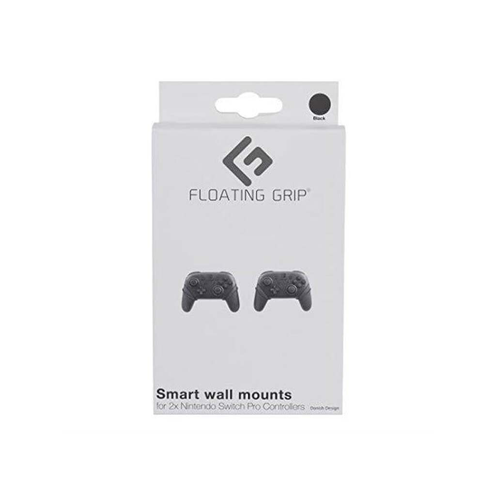 Floating Grip Nintendo Switch Controller Wall Mount - Black - Miscellaneous Tilbehør til spillekonsol - Nintendo Switch