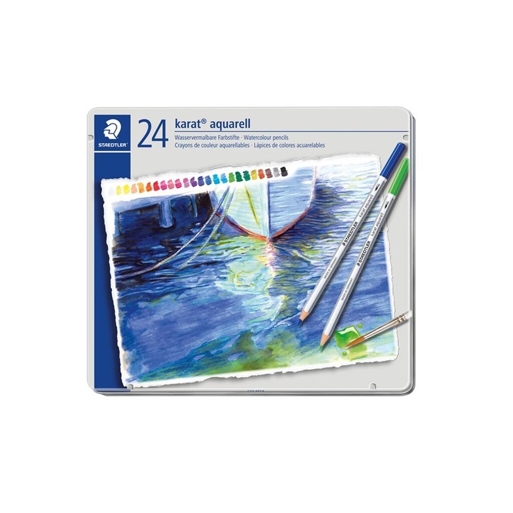 Staedtler Karat Aqua.Farveblyant 24St FSC 100%