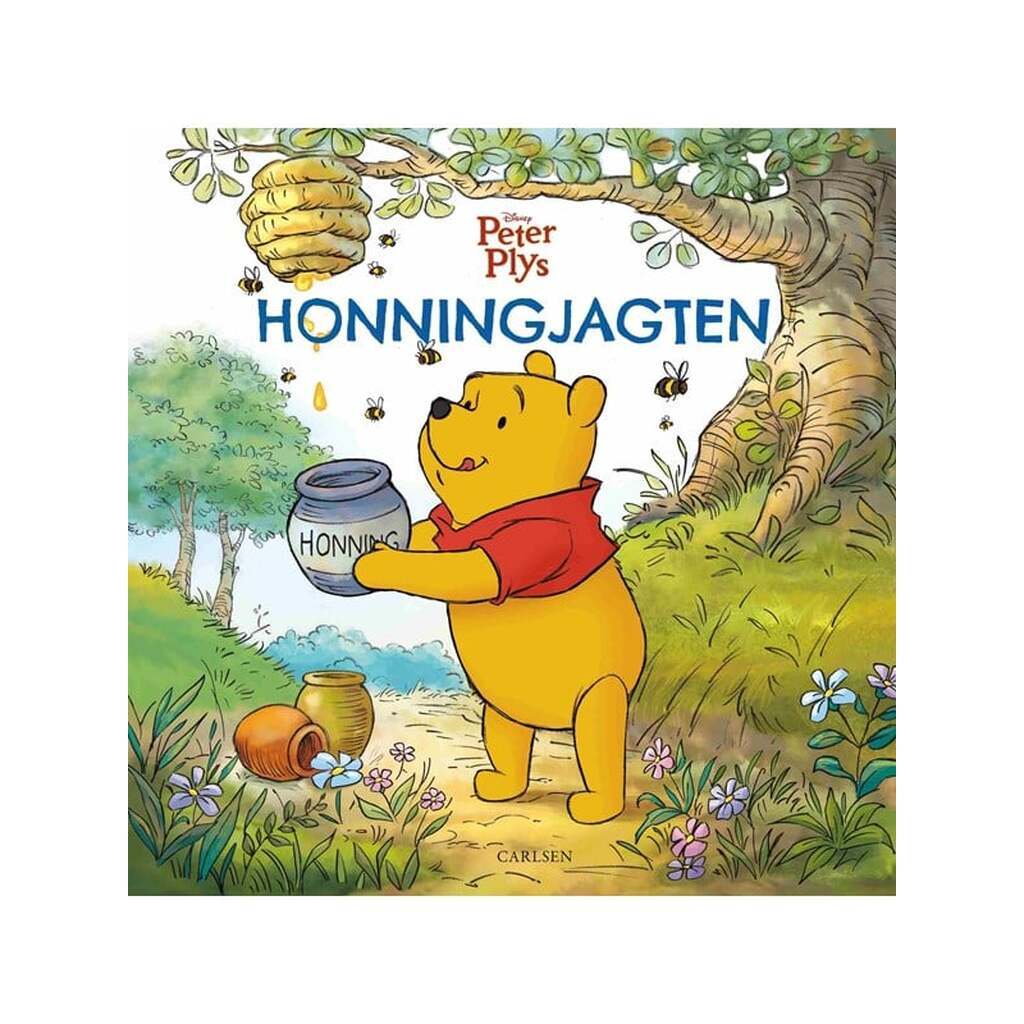 Peter Plys - Honningjagten - Børnebog - Papbog