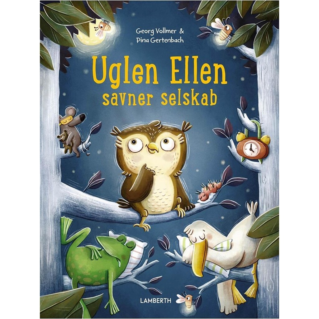Uglen Ellen savner selskab - Børnebog - hardcover