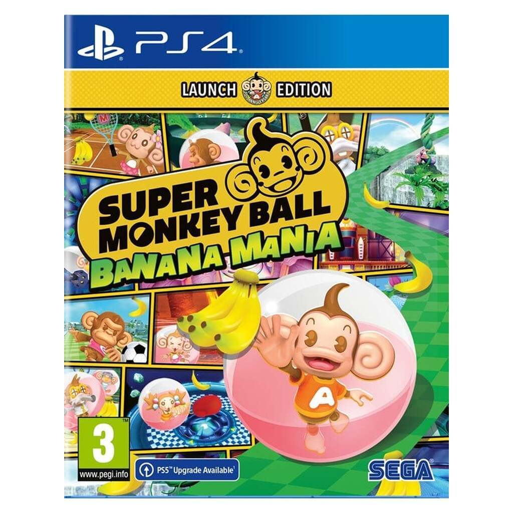 Super Monkey Ball: Banana Mania (Launch Edition) - Sony PlayStation 4 - Platformer