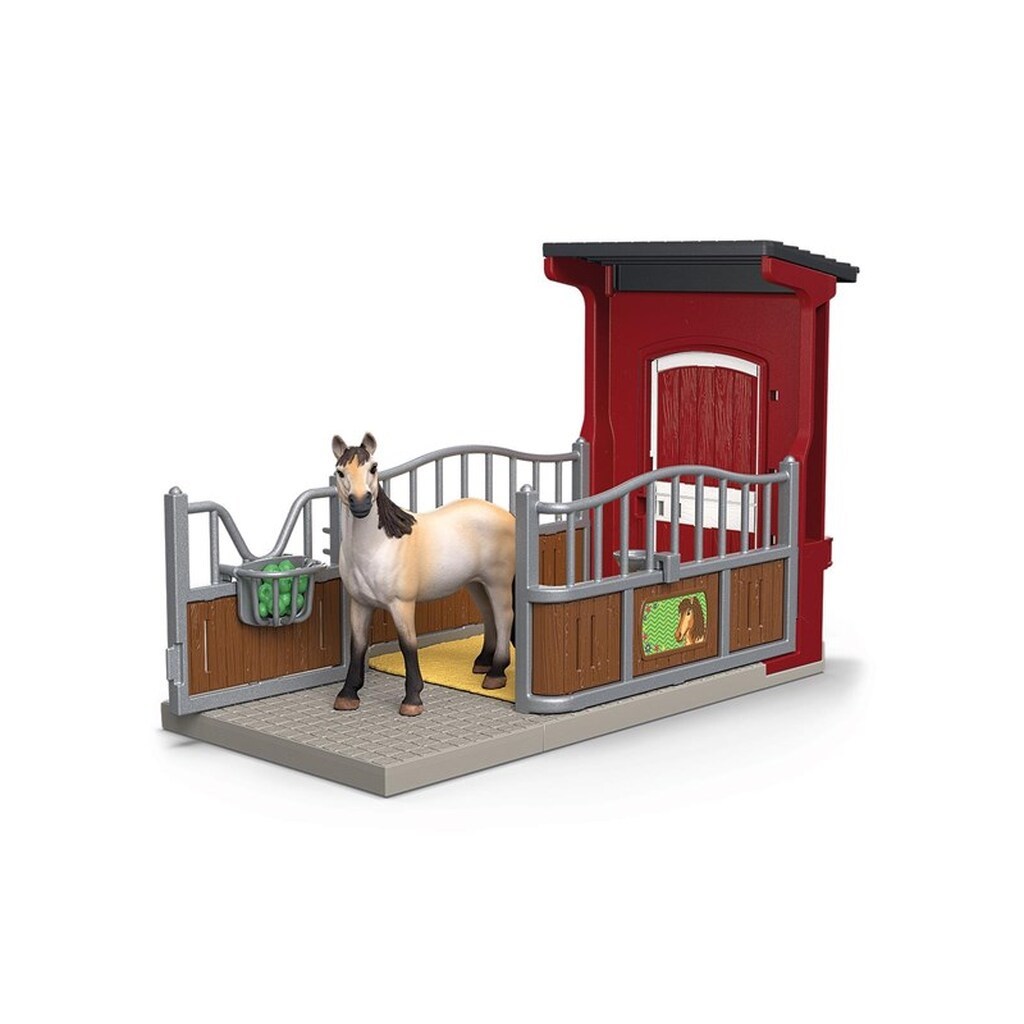 Schleich Farm World Pony Box with Mustang Mare