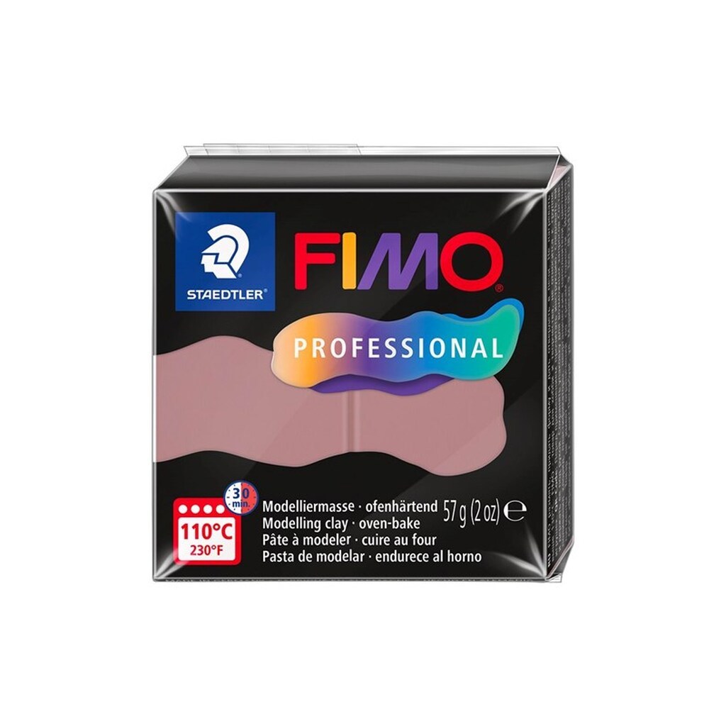Staedtler MODELLÉR FIMO PROF 57G MØRK ROSA