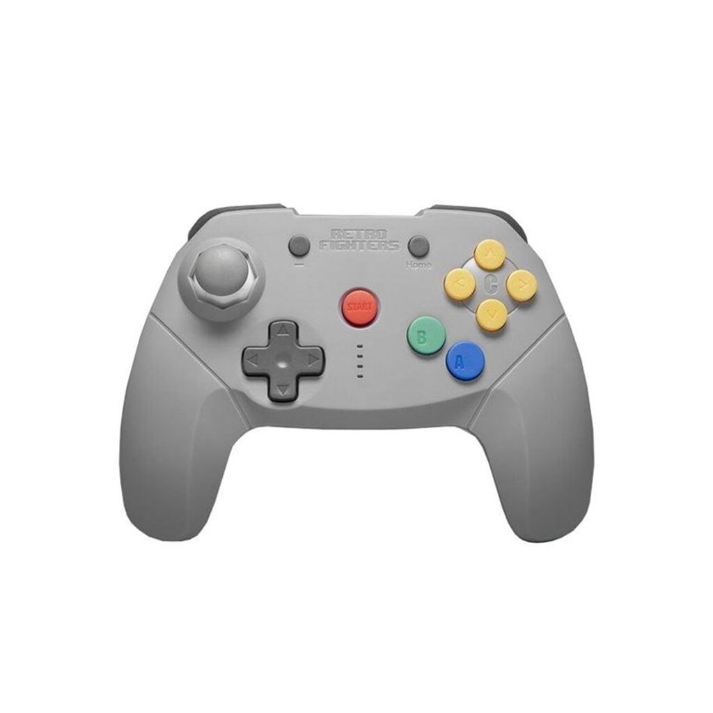 Retro Fighters Brawler64 Bluetooth NSO Edition - Grey - Wireless Controller - Nintendo Switch