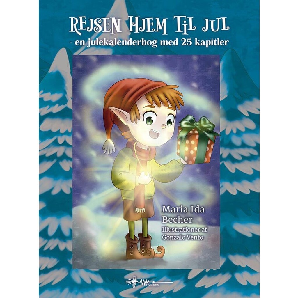 Rejsen hjem til jul - Børnebog - hardback