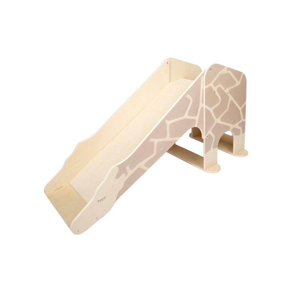 Small Foot - Wooden Indoor Slide Giraffe Wildlife