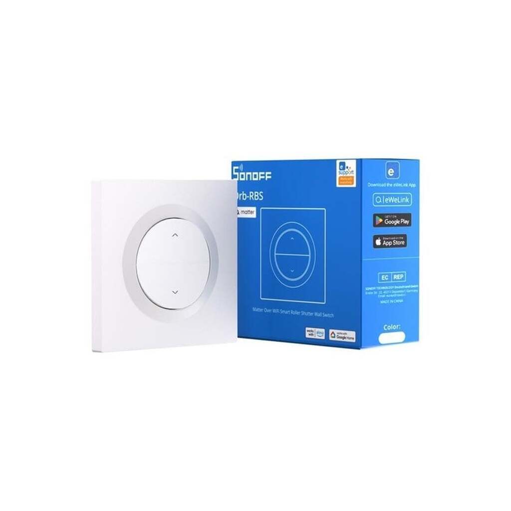 Sonoff MINI-RBS-E Smart Wall Switch for Roller Shutters Matter