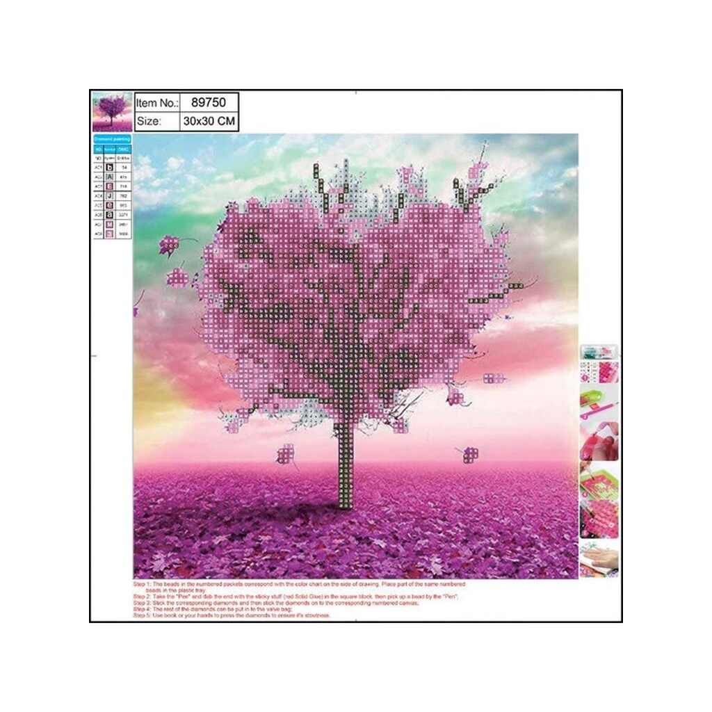 CENTRUM Diamond Painting 30*30cm. TRÆ