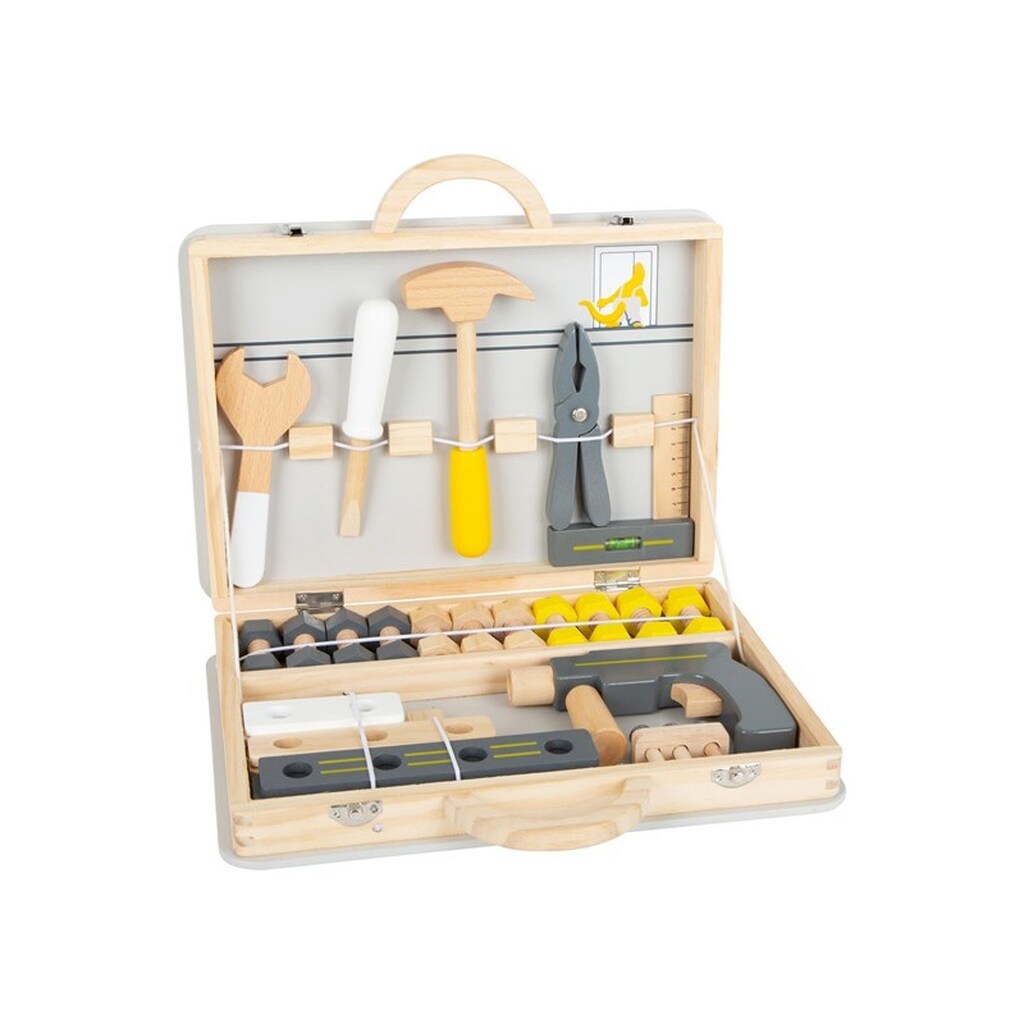 Small Foot - Wooden Tool Box Miniwob 44 pcs.
