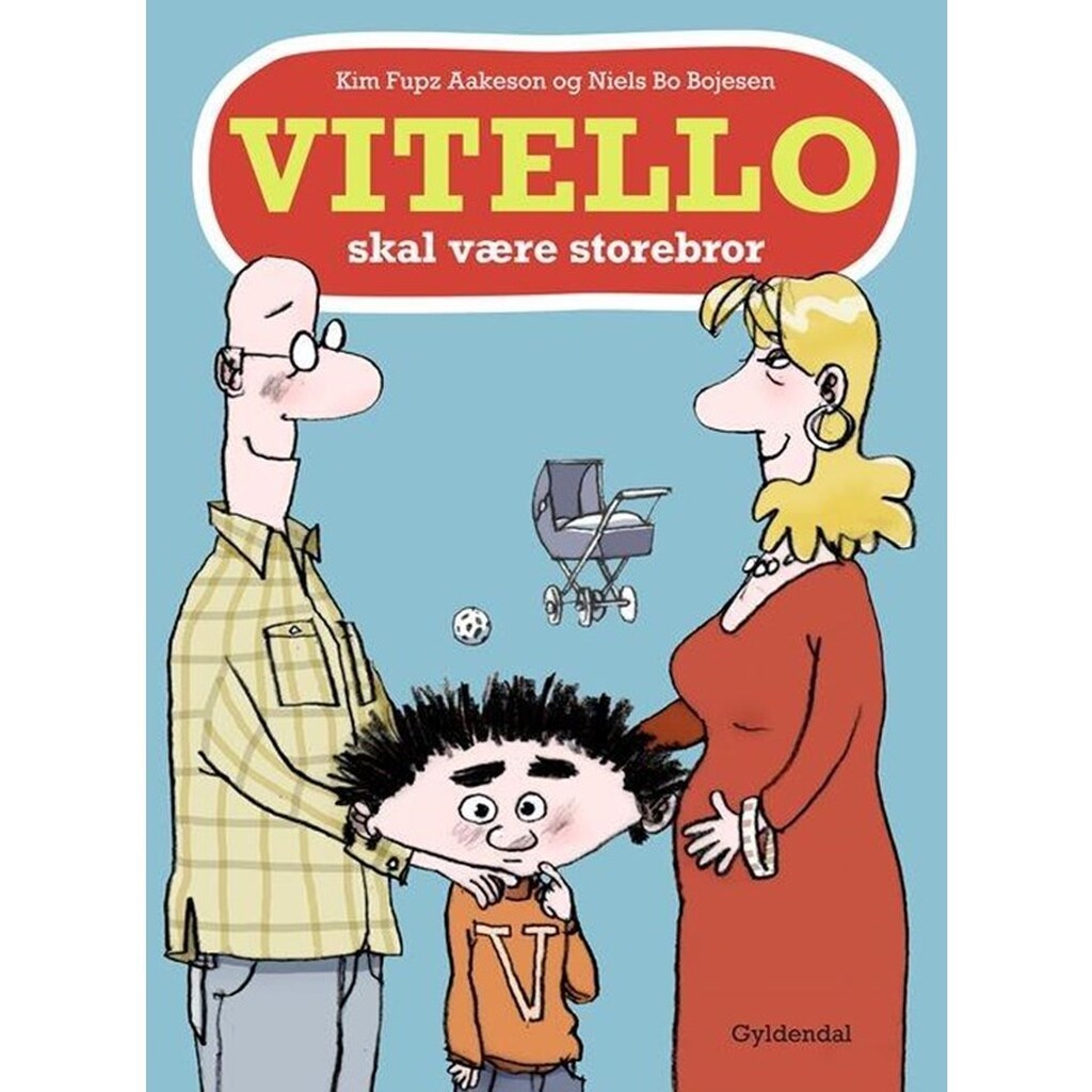 Vitello skal være storebror - Børnebog - Hardcover