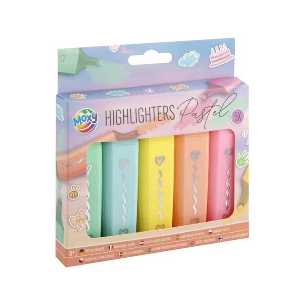 Creative Craft Group Overstregningspenne 4 stk., pastelfarver