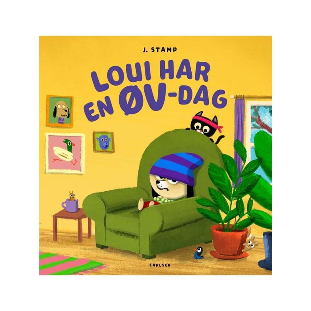 Loui har en øv-dag - Børnebog - Hardcover