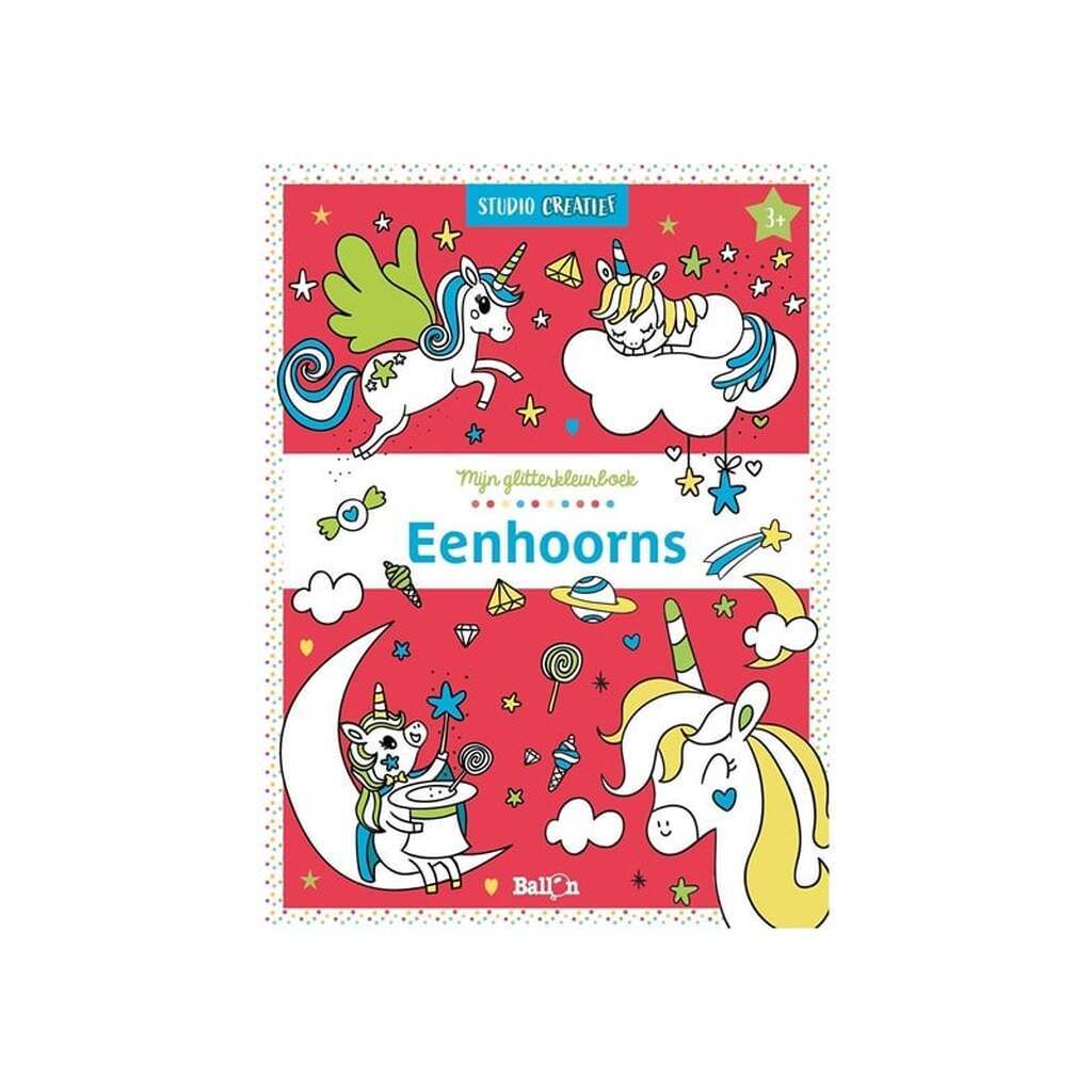 Standaard Uitgeverij My Glitter Sticker Book - Unicorns