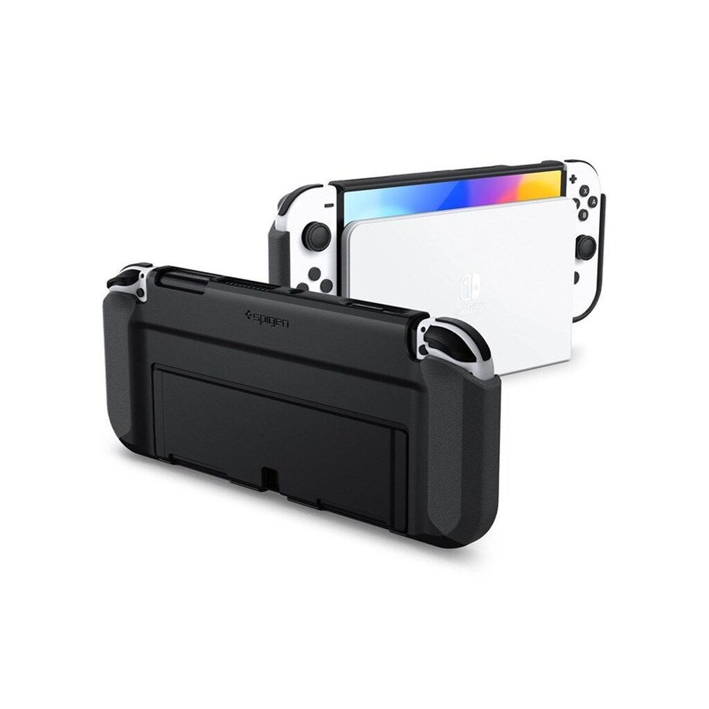Spigen Thin Fit - black - Nintendo Switch OLED - Miscellaneous Tilbehør til spillekonsol - Nintendo Switch OLED