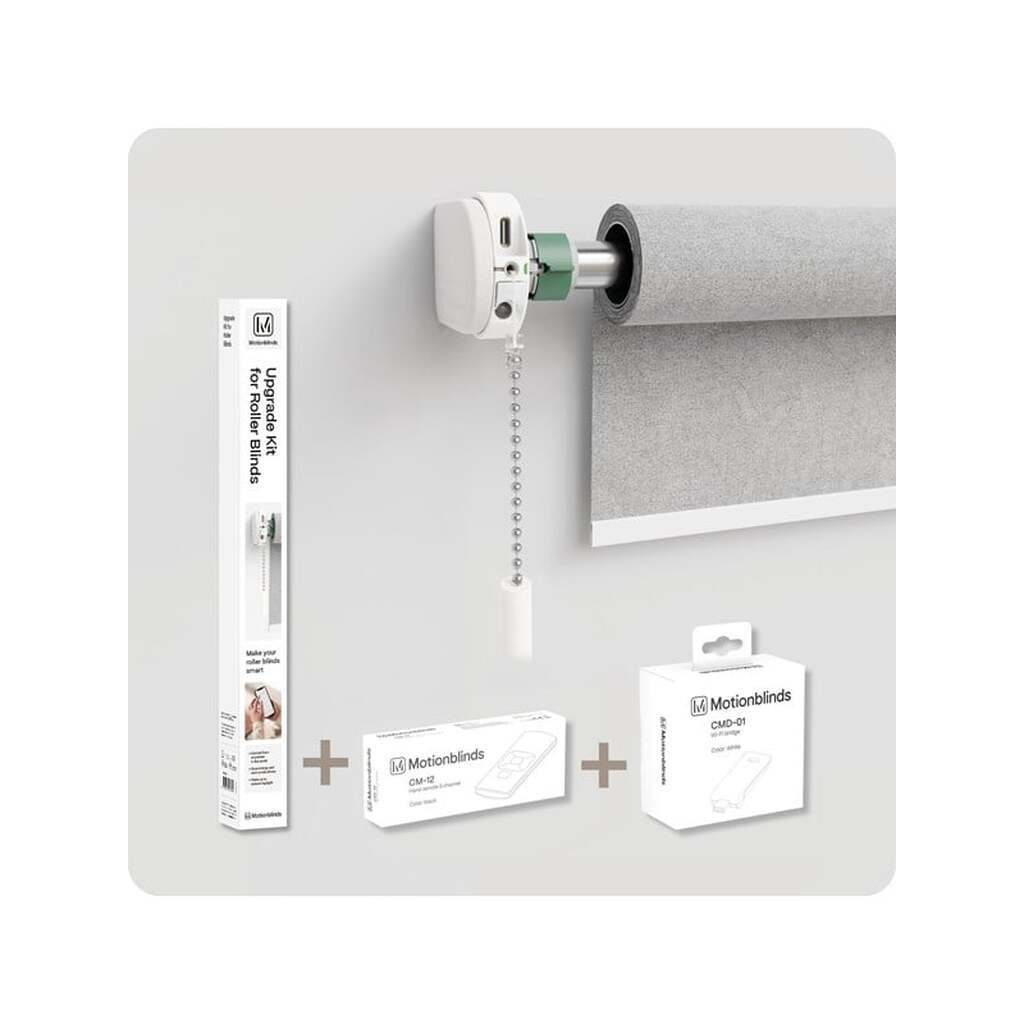 MotionBlinds Upgrade Kit starterkit (Upgrade Kit for roller blinds + bridge + 1C remote)