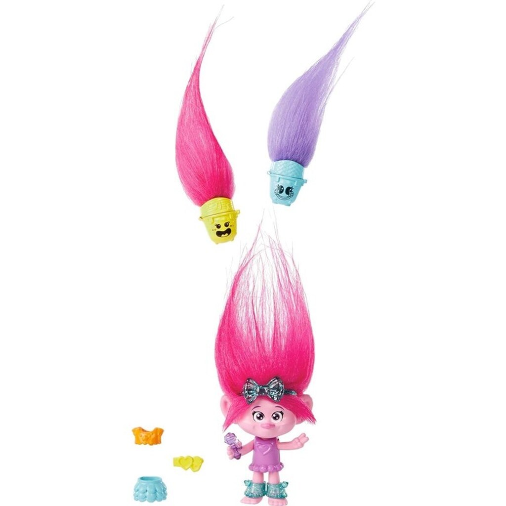 Mattel Dreamworks Trolls Band Together Hair Pops Poppy Small Doll &amp; Accessories