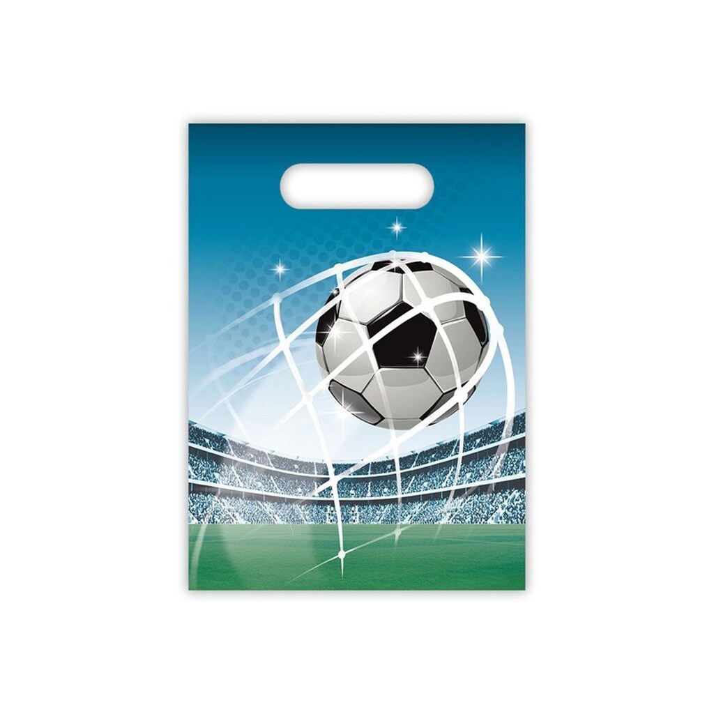 Globos Party Bags Football Fans 6 pcs.