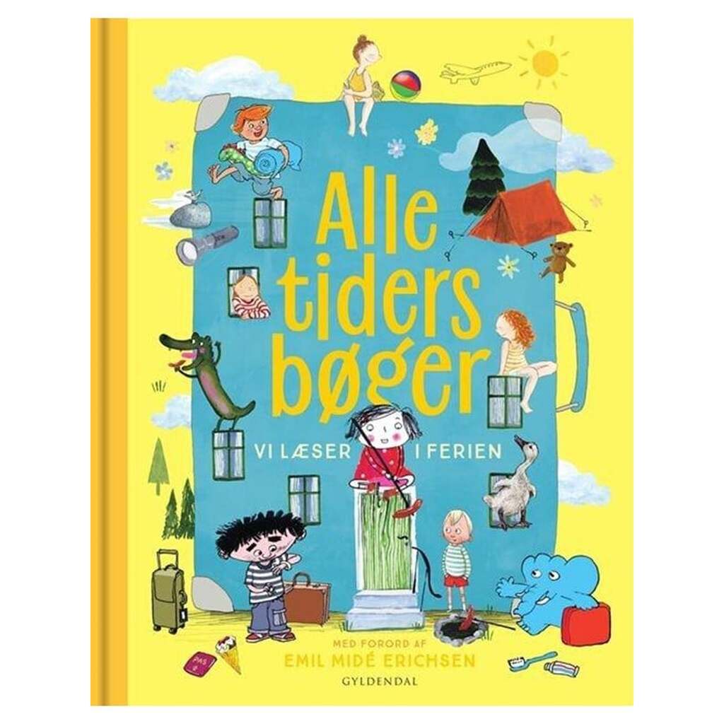 ALLE TIDERS BØGER vi læser i ferien - Børnebog - Hardcover