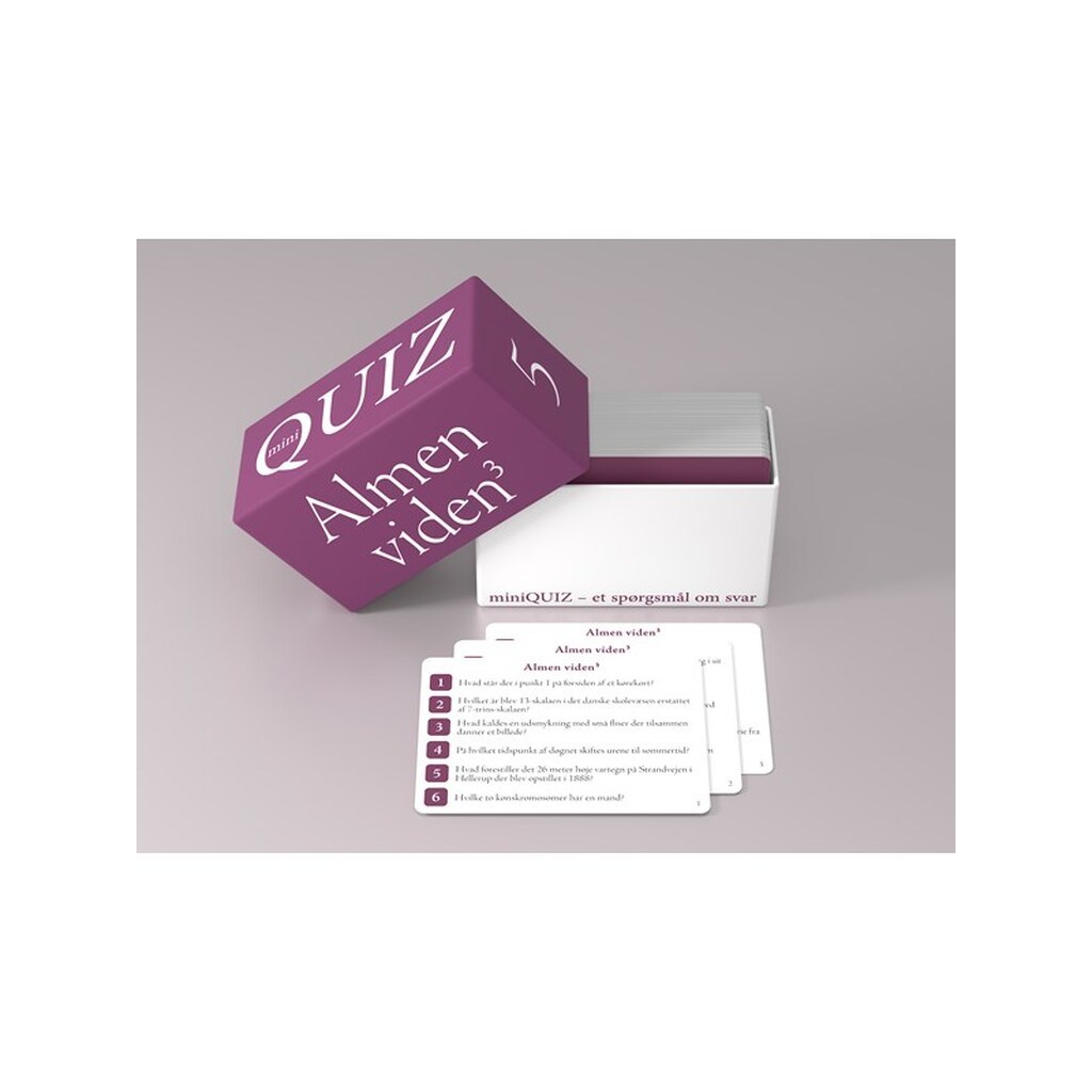 Game Inventors miniQUIZ - Almen viden 3