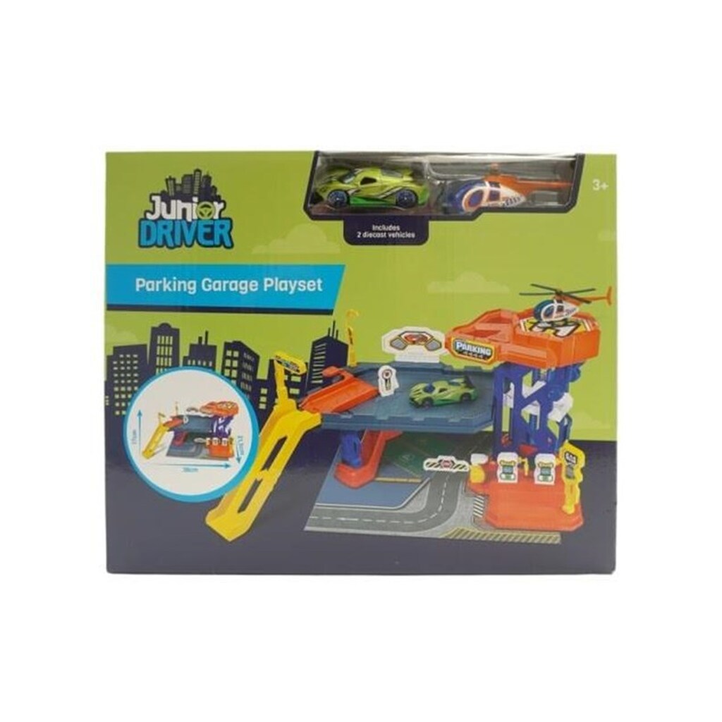 Junior Driver Parking Garage Playset