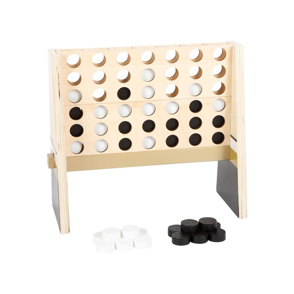 Small Foot - Four in 1 Line Wood Gold Edition Game