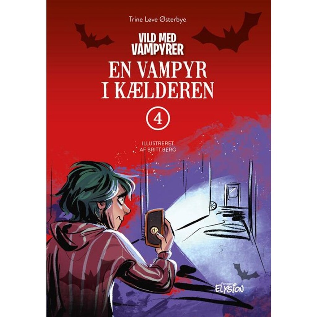 En vampyr i kælderen - Børnebog - hardback