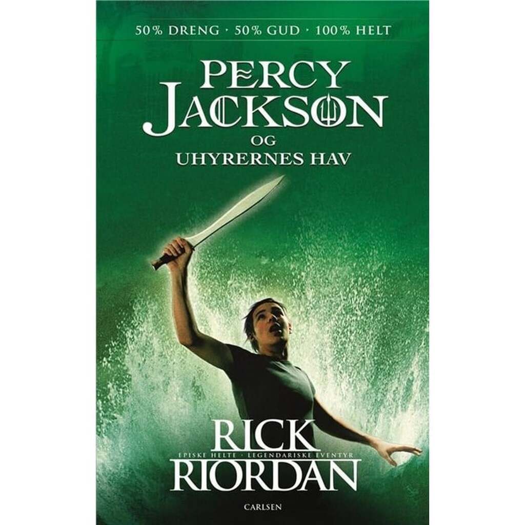 Percy Jackson (2) - Percy Jackson og uhyrernes hav - Børnebog - Hardcover