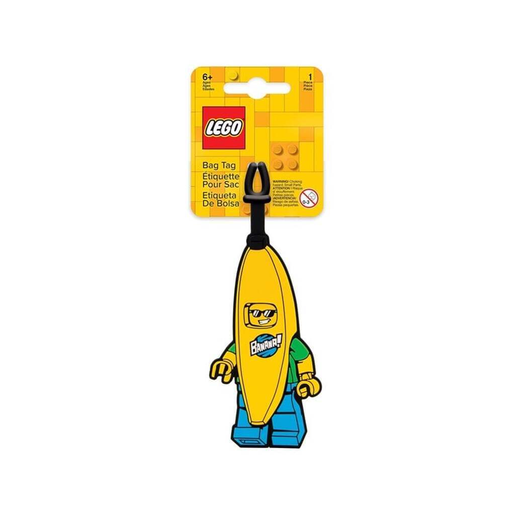 Euromic LEGO® Iconic Bag Tag-Banana Guy