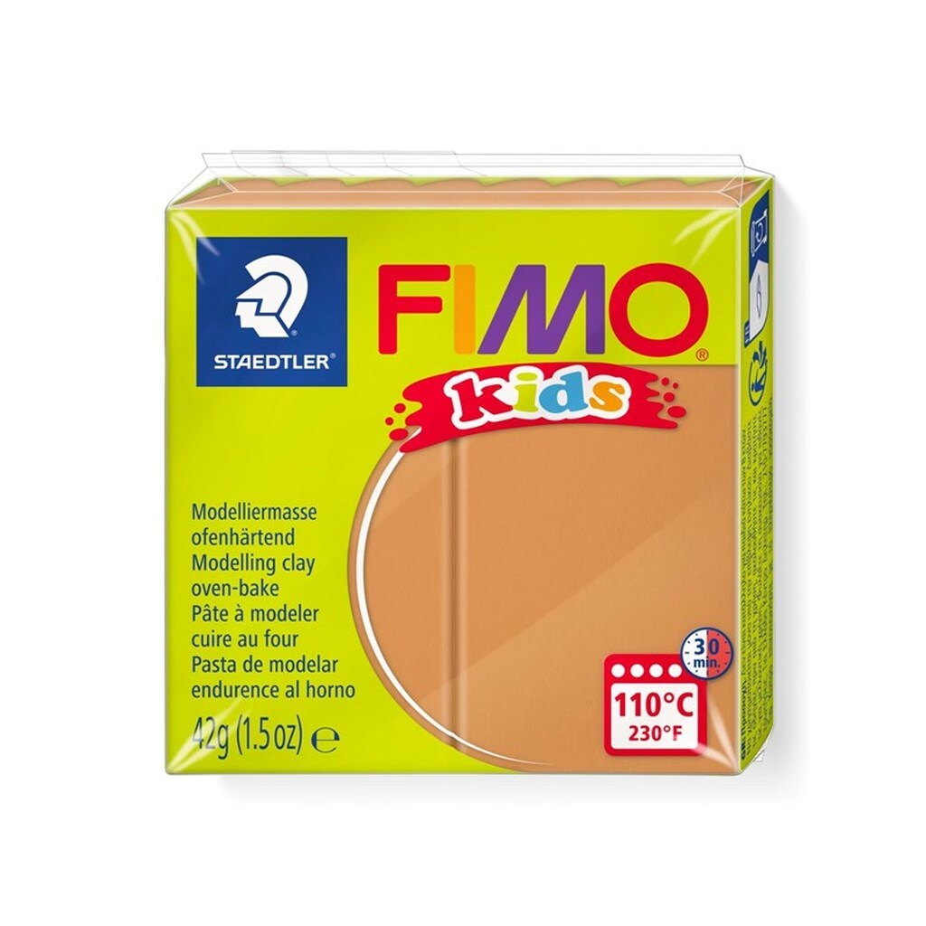 Staedtler FIMO kids modeller 42 g. Lys Brun