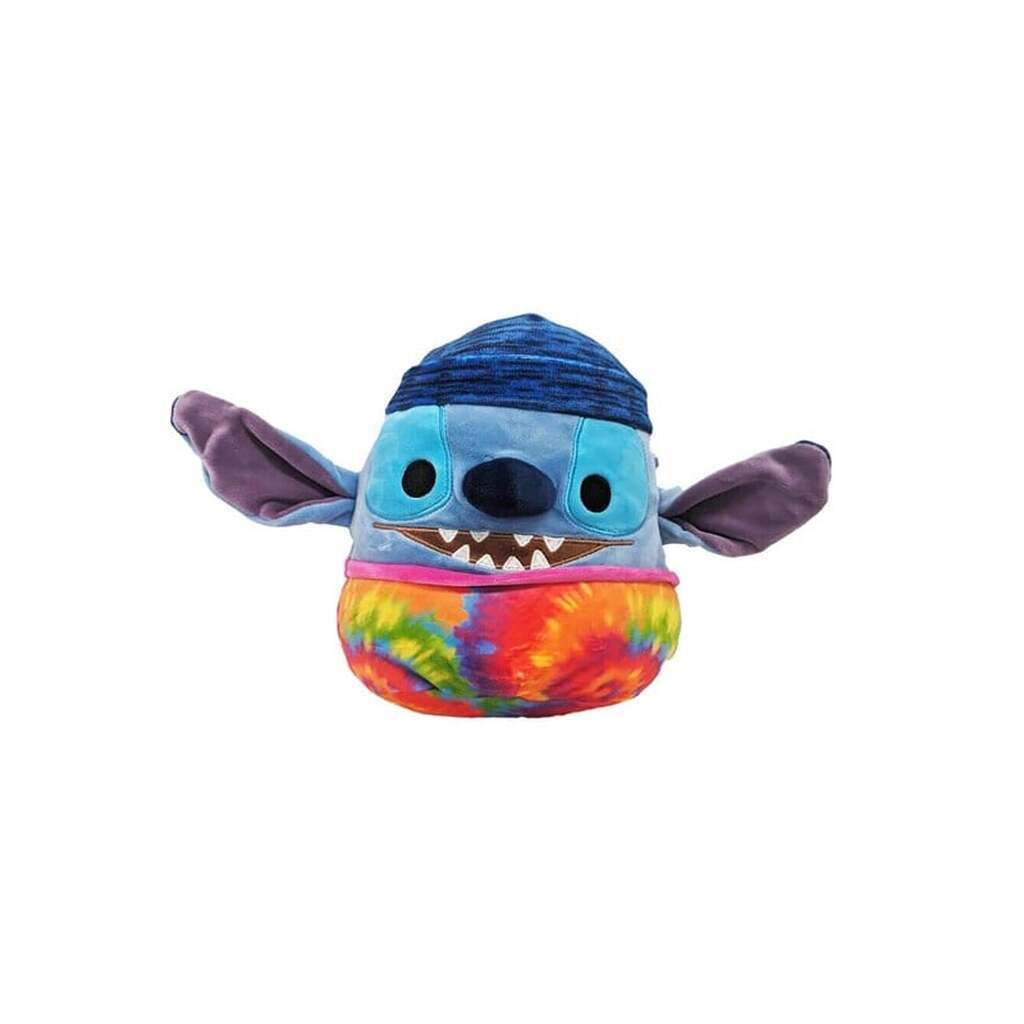 Squishmallows Stitch in beanie Hat Tie Dye 20 cm