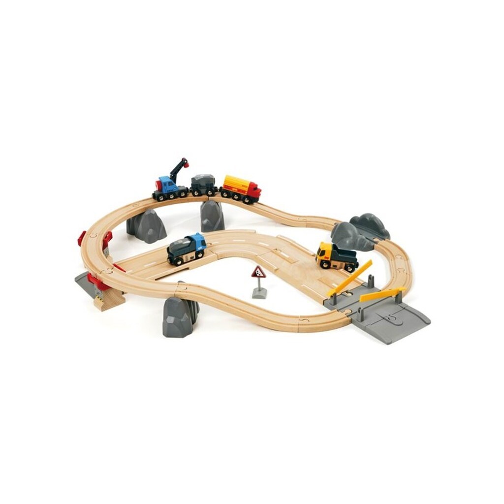 Brio 33210 Tog- og vejbane, lodsesæt