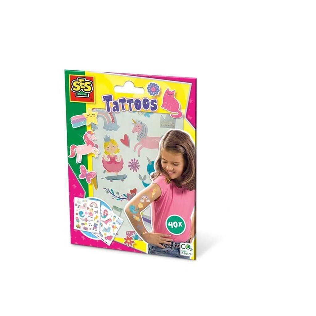 SES Creative Tattoos for Children - Fairytales