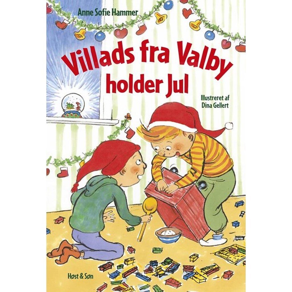 Villads fra Valby holder jul - Børnebog - Hardcover