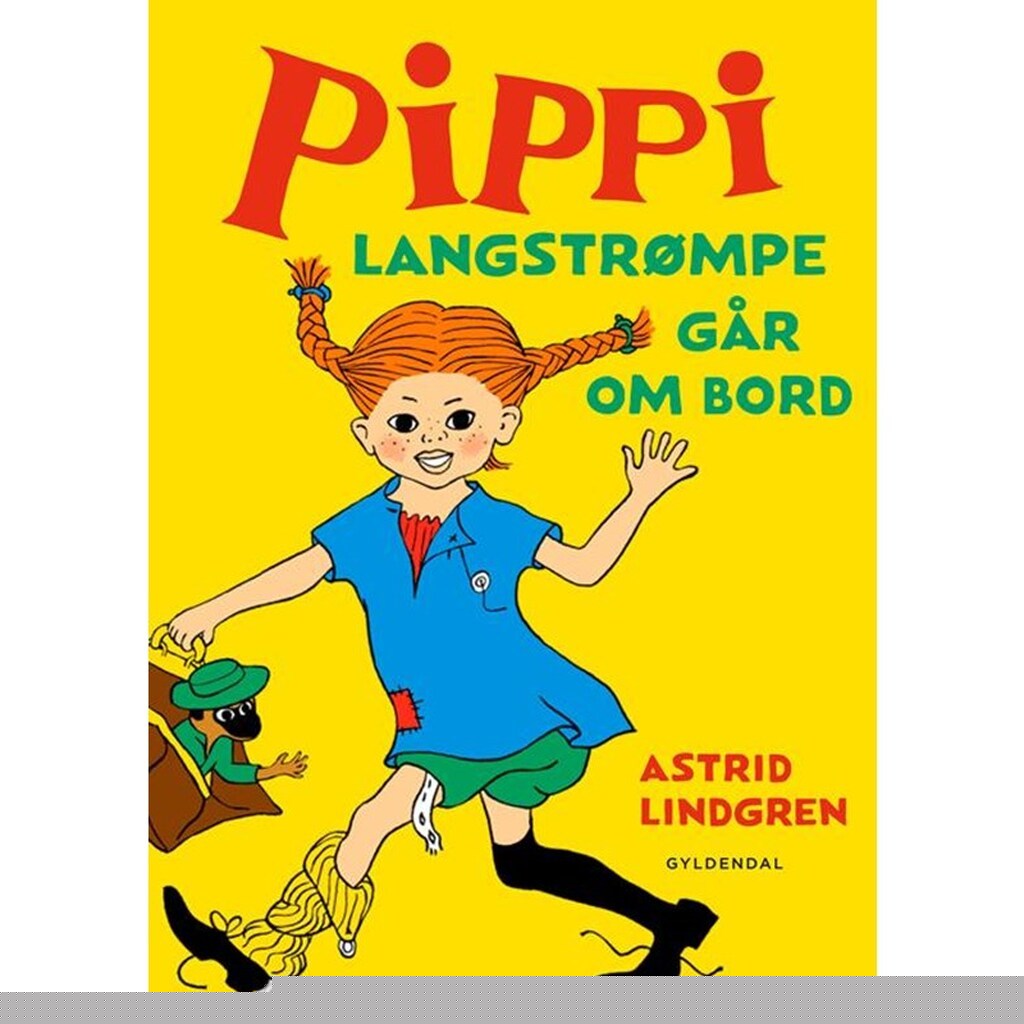 Pippi Langstrømpe går om bord - Børnebog - Hardcover