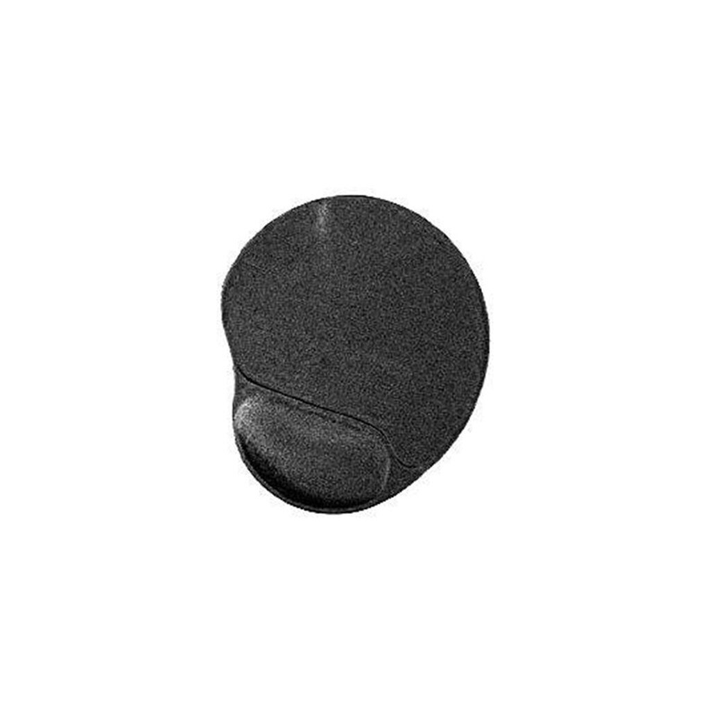 Gembird MP-GEL-BLACK - mouse pad with wrist pillow