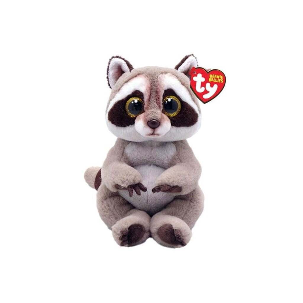 Ty Beanie Babies Bellies Petey Raccoon 15cm