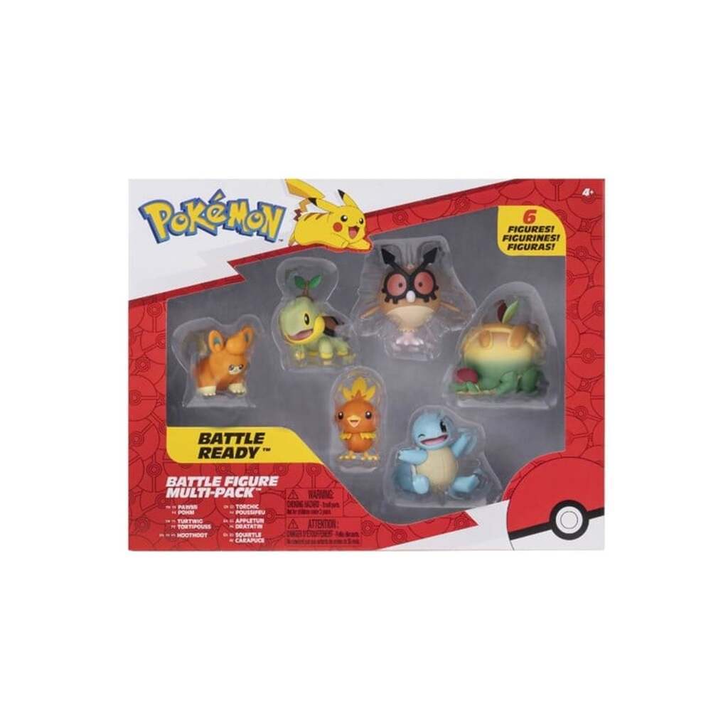 Pokemon Battle Figures 6-pack