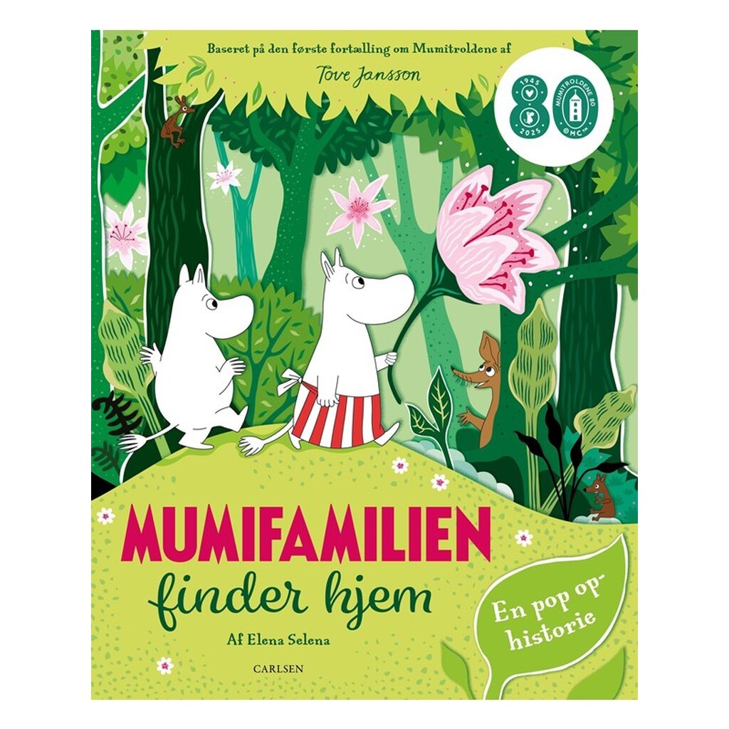 Mumifamilien finder hjem - Børnebog - Papbog