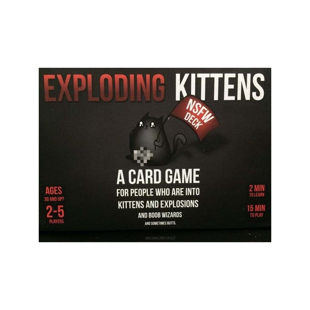 Exploding Kittens NSFW Edition (English)