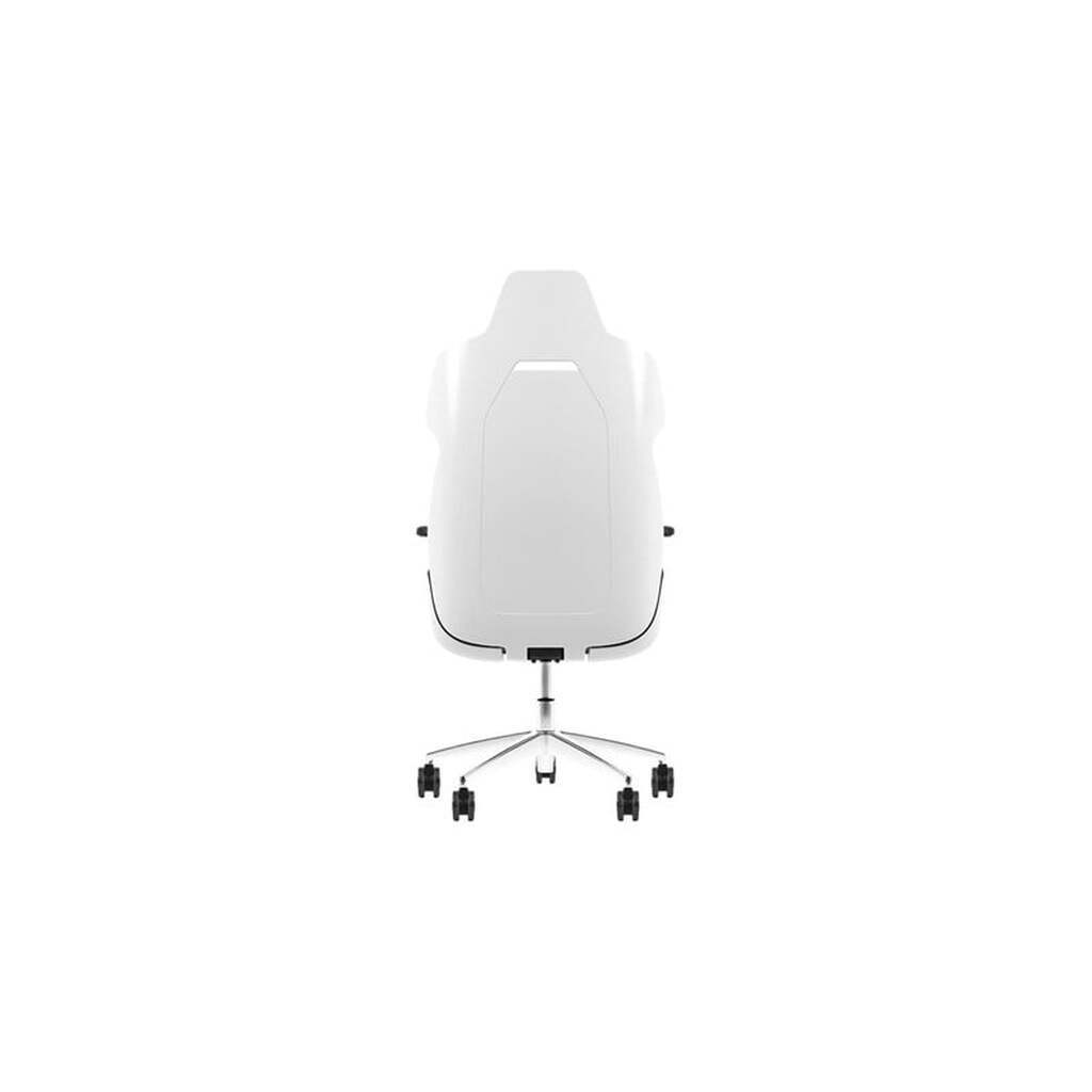 Thermaltake ARGENT E700 - chair - aluminium alloy perforated leather high-density molded foam - black Glacier White Kontor Stol - Aluminium - Op til 150 kg