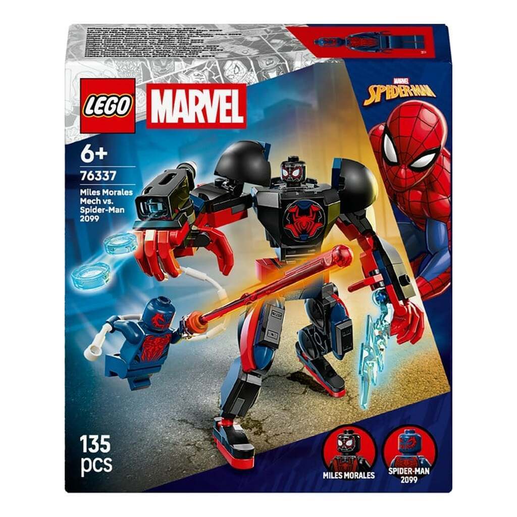 LEGO Super Heroes Marvel 76337 Miles Morales-mech mod Spider-Man 2099