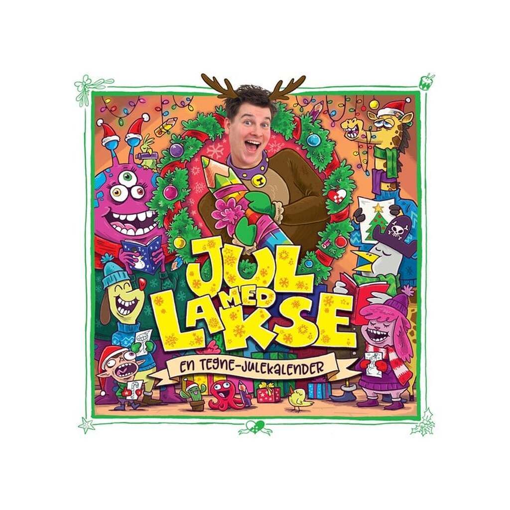 Jul med Lakse 2025 - Børnebog - Hardcover