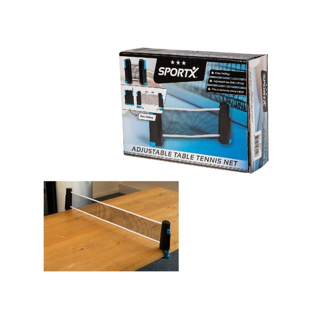 SportX Roll-up table tennis net