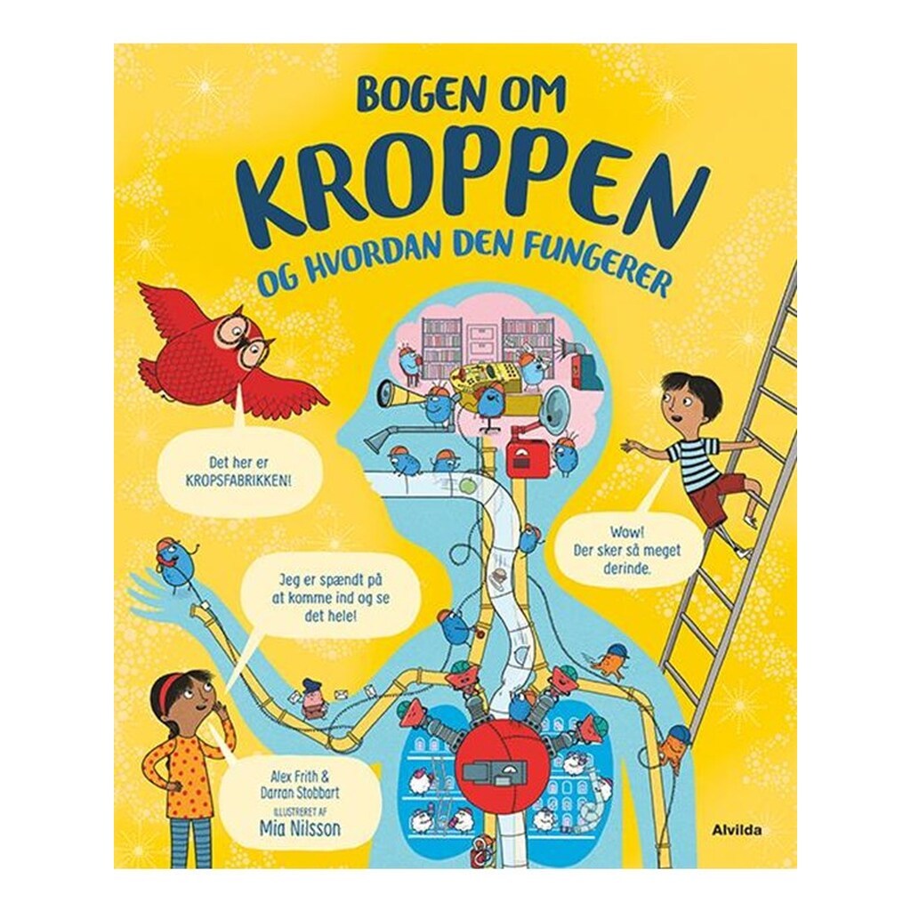 Bogen om kroppen - og hvordan den fungerer - Børnebog - Hardcover