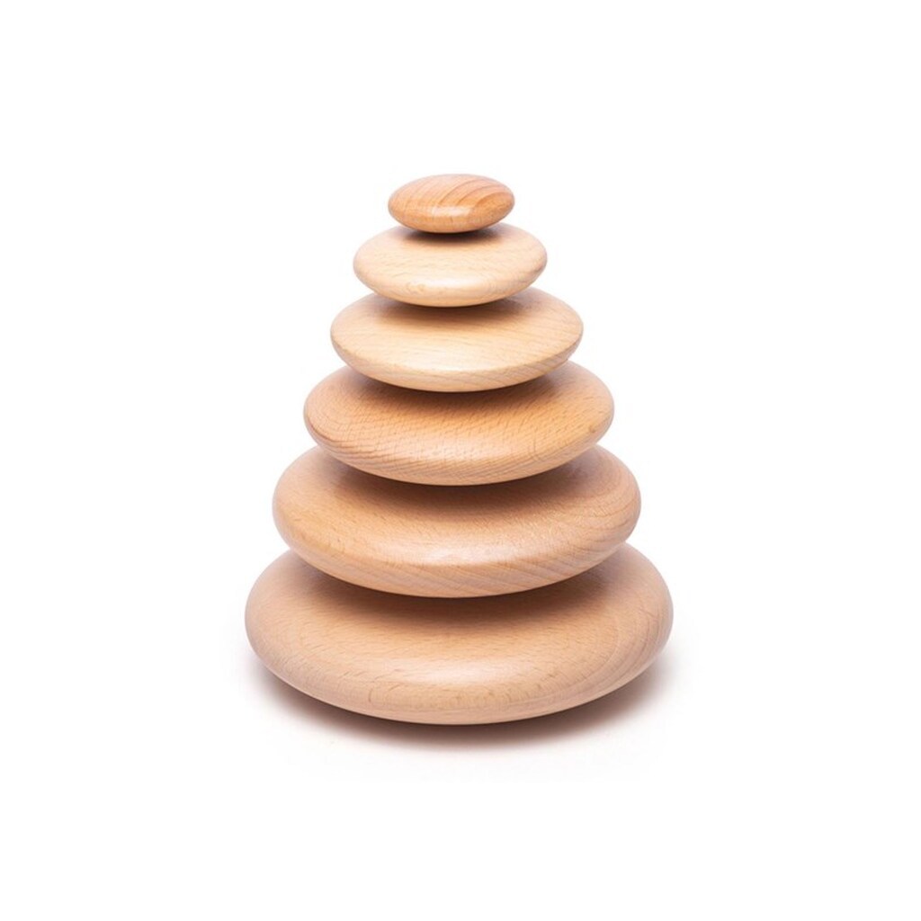 Bigjigs Wooden Pebbles Balance Game