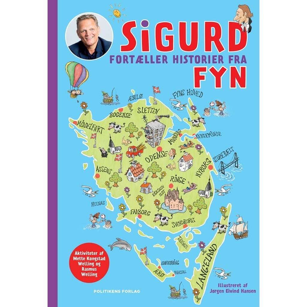 Sigurd fortæller historier fra Fyn - Børnebog - Hardback