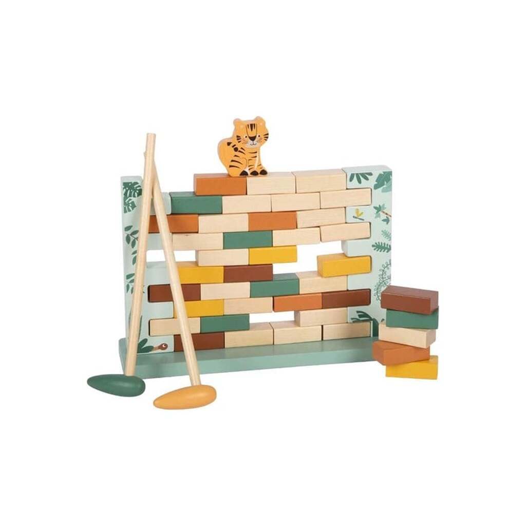 Small Foot - Wooden Wobble Wall Safari FSC