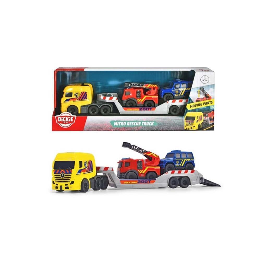 Dickie Mercedes Benz Redningslastbil, 32 cm