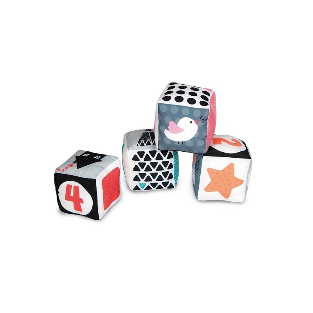 Clementoni First Months - Soft Blocks Black/White